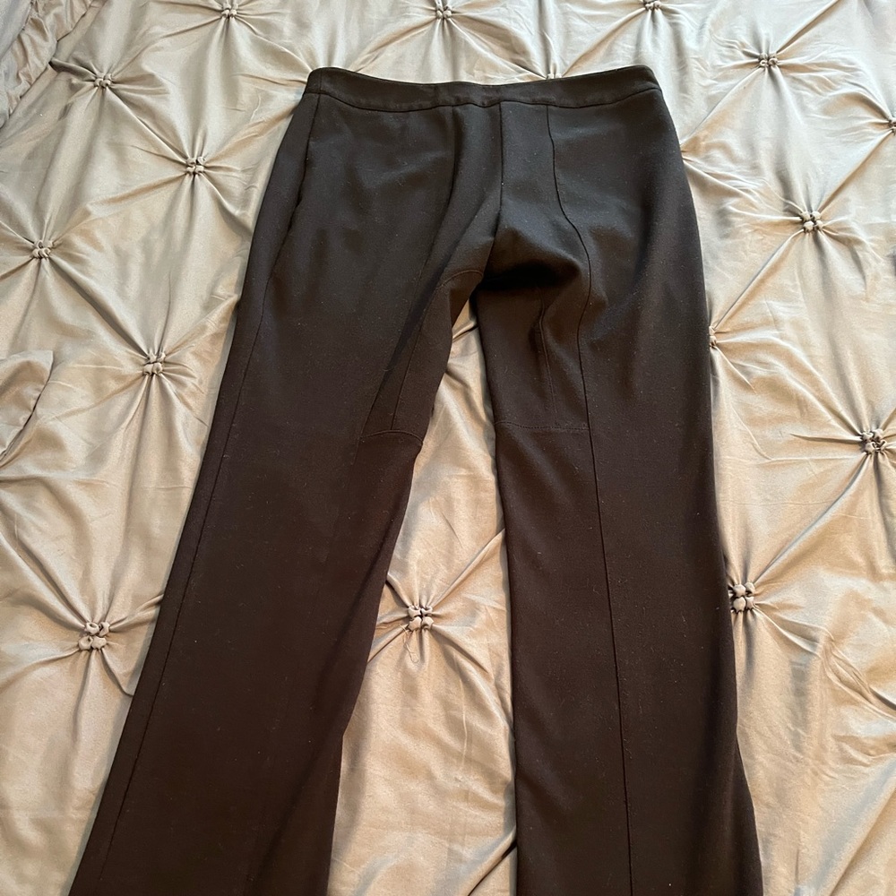 Calvin Klein stretch pant with extra seams & ankle zippers